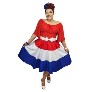 GGR Patriotic Pinup Full Swing Circle Skirt